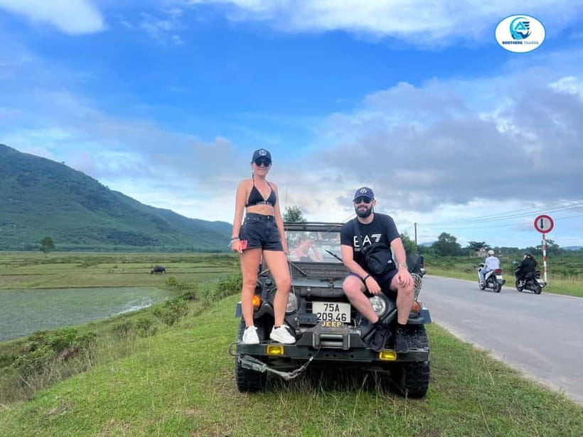 From Hue: Group Jeep Tour to Hoi An via Hai Van Pass - Hai Van Pass and Lang Co Beach: the payoff stretch