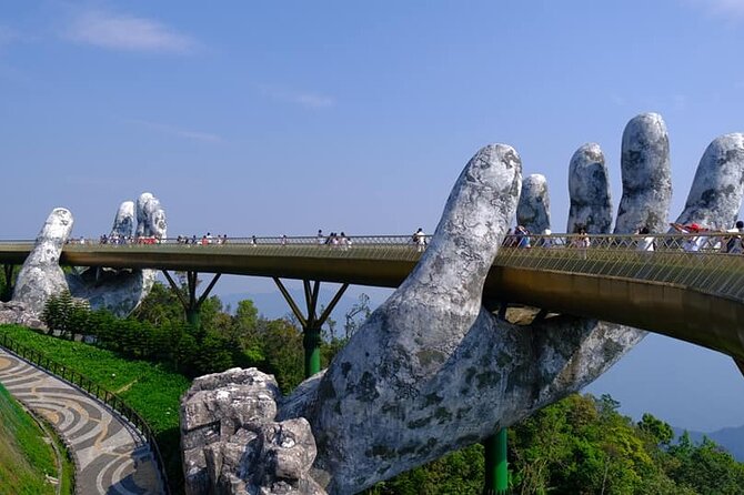 GOLDEN BRIDGE&BA NA HILL Private Tour-Early Start to Avoid Crowd - Fantasy Park: games and family fun after the temples