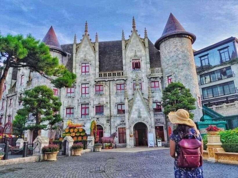 Golden Bridge-Ba Na Hills Afternoon Tour from Hoi An/Da Nang - French Village and the castle-style feel: what you’re really paying for