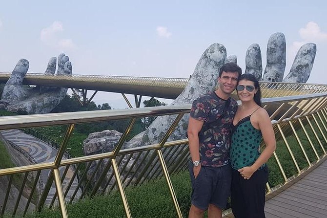 GOLDEN BRIDGE BA NA HILLS - CABLE CAR & Da Nang City PRIVATE TOUR - Son Tra Mountain and the Lady Buddha at Linh Ung Pagoda