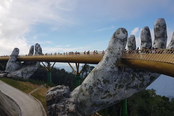 Golden Bridge Ba Na Hills - Early start to Avoid Crowds(5-6Hours) - The Golden Bridge: Giant Hands, Exact Stats, Real Photo Time
