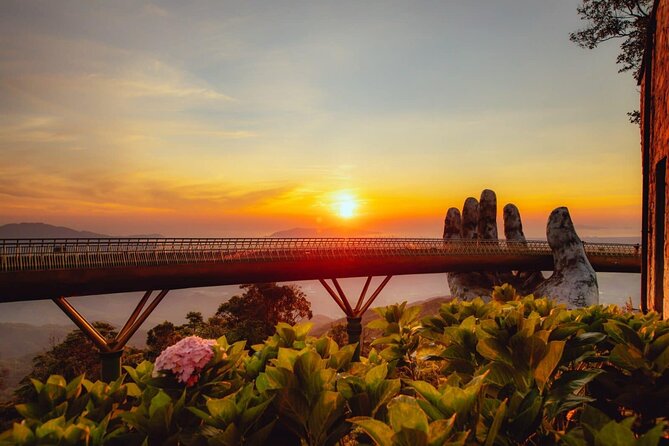 Golden Bridge -Ba Na Hills including buffet lunch ,Cable car 2 way From Da Nang - Hotel pickup and the value of an English guide
