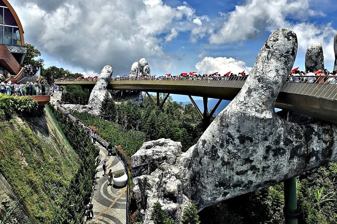 Golden Bridge & Ba Na Hills & Marble Mountain Private Tour - From SunWorld to the Golden Bridge Complex