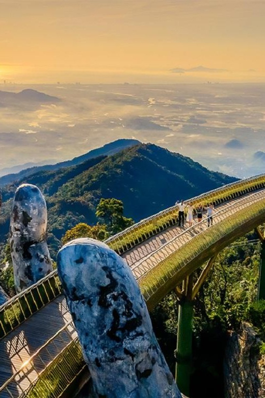 Golden Bridge - Ba Na Hills Small Group from Hoi An/ Da Nang - Cable Car First: Dream Stream Station and those high-altitude views