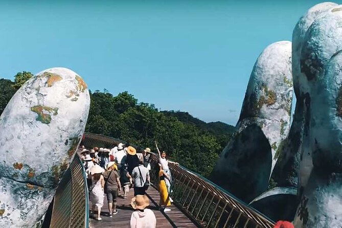 Golden Bridge Ba Na Hills with Buffets Lunch 2 ways cable car - Pickup from Hanoi and the long bus ride reality check