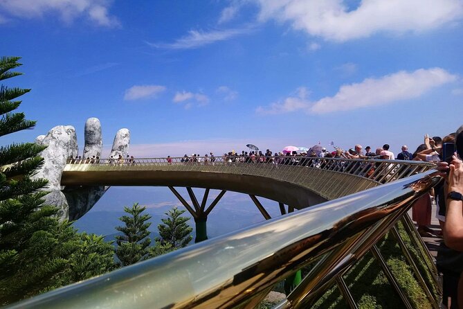 Golden Bridge & BaNa hills Group trip from DaNang/Hoi An - French Village: Mini Europe Energy With Lunch at Midday