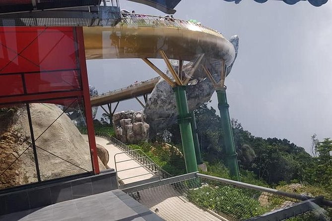 Golden Bridge-Dragon Bridge-Marble Moutain-Monkey Mountain fromHoi An or Da Nang - Marble Mountains: caves, pagodas, and why the elevator helps