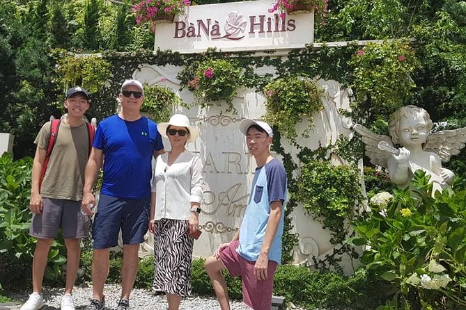 Golden Bridge-Dragon Bridge-Marble Moutain-Monkey Mountain fromHoi An or Da Nang - Lunch and guide quality: when the day feels smooth