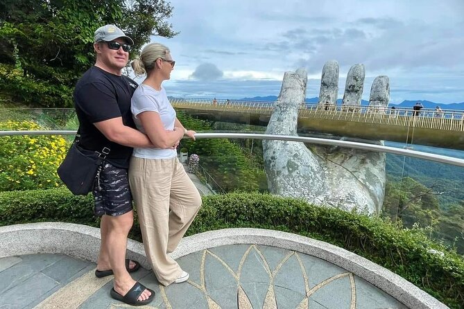 GOLDEN BRIDGE &MARBLE MOUNTAIN-AM PHU CAVE(Hell Cave)Private Tour - The best way to see Da Nang highlights in one long day