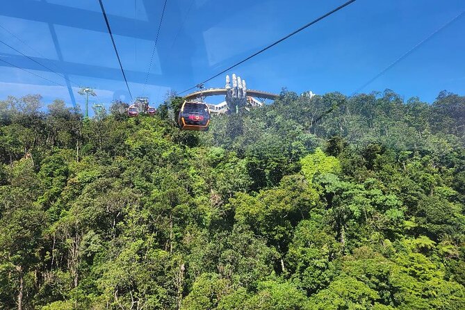 Golden Bridge-Monkey mountain-Dragon Bridge -Marble Mountain Fullday PrivateTour - Dragon Bridge: The Da Nang Symbol, Quick but Useful