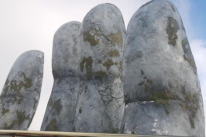 Guided Fullday Tour :Golden Bridge,Dragon Bridge,Marble Mountain,Monkey Mountain - Golden Bridge: the famous walkway, plus the details that make it click