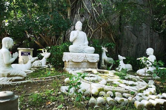 Guided Tour to Marble Mountains & Hoi An Walking Tour , Night Market, Boat Ride - Sampan boat ride at night: lanterns, river calm, and a simple highlight
