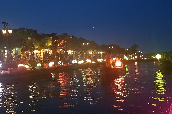 Guided Tour to Marble Mountains & Hoi An Walking Tour , Night Market, Boat Ride - Transport, timing, and what the 2:00 pm start really means