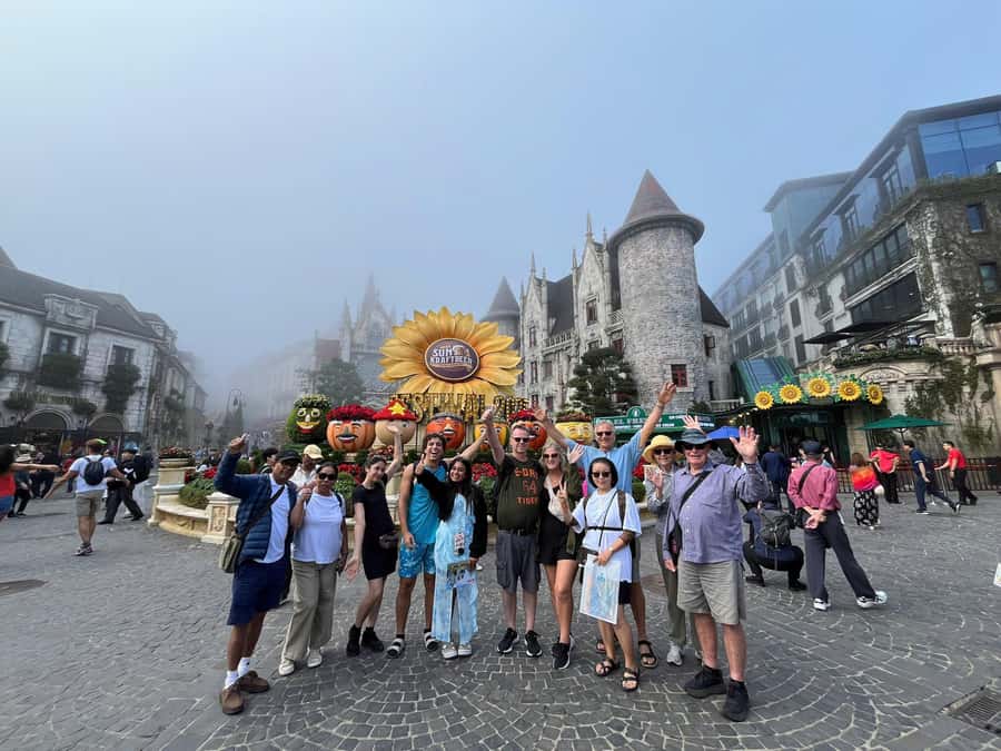 Hoi An/Da Nang: Ba Na Hills & Golden Bridge Small-Group Tour - Lava Train to Fantasy Park: theme-park time with lots of stops