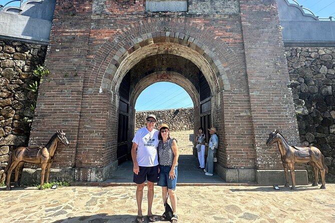 Hoi An/DaNang : Private Trip to Marble Mountain & Lady Buddha - Ba Na Hills SunWorld: Golden Bridge, Cable Cars, and a Cooler Break