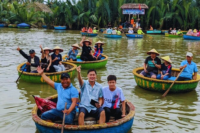 Hoi An Day Trip From Da Nang with Coconut Forest and Hoi An Town. - Bay Mau Coconut Forest: Basket Boats and That Perfect “Low-Tech Fun” Vibe