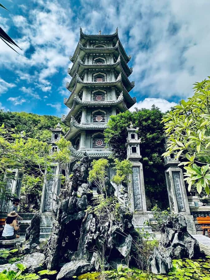 Hoi An: Marble Mountain & Monkey Mountains Luxury Group Tour - Marble Mountains: caves, pagodas, stone workshops, and the top climb