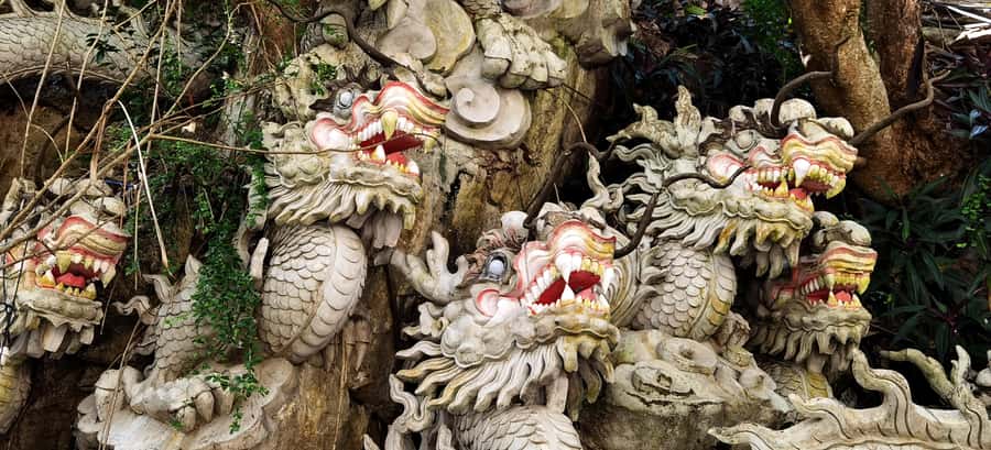 Hoi An: Marble Mountains, Am Phu Cave & Monkey Mountains - Am Phu Cave and the hell-cave philosophy of karma