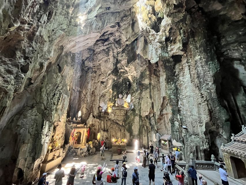Hoi An: Marble Mountains and Ba Na Hills Private Tour - French Village and the performance layers at Ba Na Hills