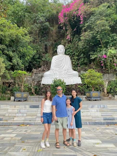 Hoi An: Marble Mountains & Monkey Mountain -Am Phu Cave Tour - Monkey Mountain and Linh Ung Pagoda: Lady Buddha and Sea Views