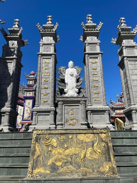 Hue: Transfer To Hoi An via Marble Moutain& An Bang Cemetery - Hai Van Pass: sea-clouds road with sharp-turn energy