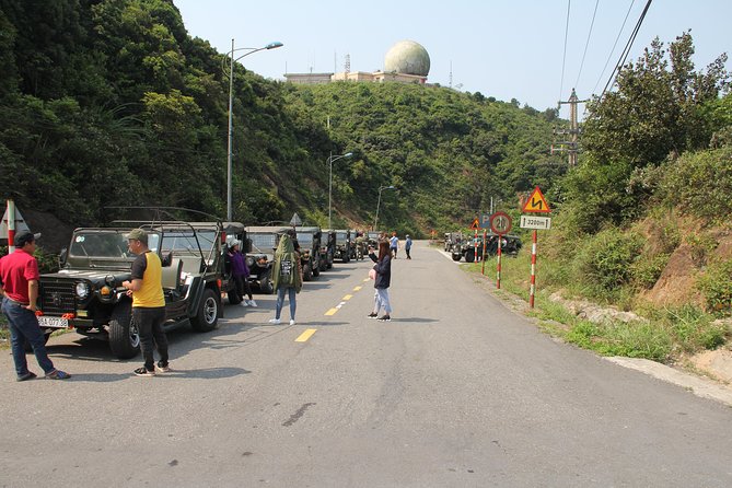 Jeep Tour Monkey Mountain & Son Tra Peninsula 3Hr - The road to the former U.S. heliport: quiet history between viewpoints