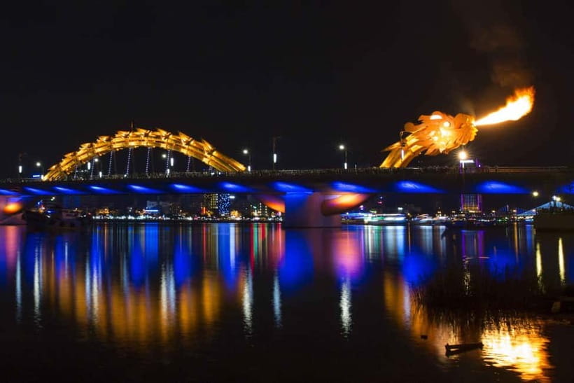 Lively Danang Sightseeing Night Tour with Local Dessert - Han Market After Dark and the Han River Bridge Swing-Bridge Moment