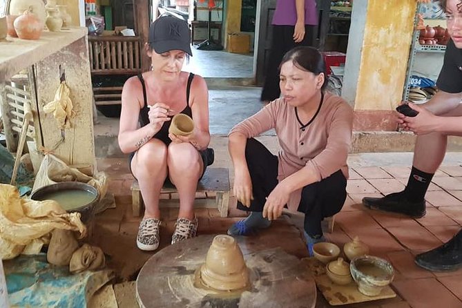 Marble Mountain & Basket Boat Ride- Buffalo Ride- Lantern Making - Lantern making at home in Hoi An: a souvenir with weight