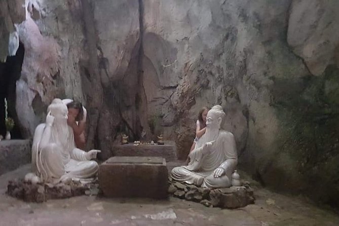 Marble Mountain -Buddha Statue -PeakMonkey Mountain -PRIVATE CAR - 67-Metre Lady Buddha at Linh Ung Pagoda: Sea-Facing Views and Temple Calm