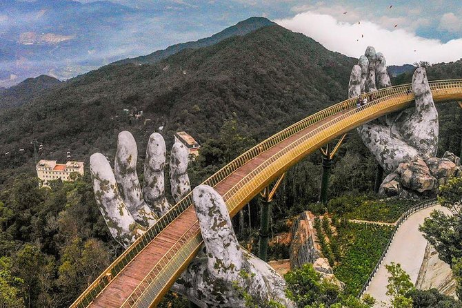Marble Mountain - Golden Bridge - Ba Na Hills Full Day Private Tour - Ba Na Hills SunWorld: Golden Bridge is the main event