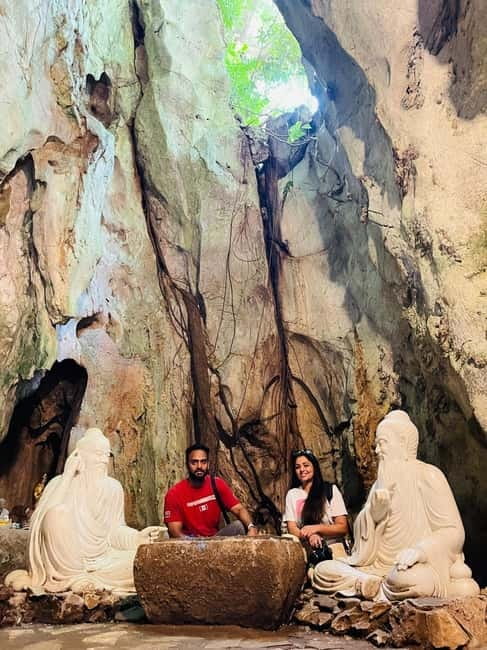 Marble Mountain - Monkey Mountain - Am Phu Cave Sunset Tour - Âm Phủ Cave (Hell Cave): Buddhism lessons and the longest cave stop