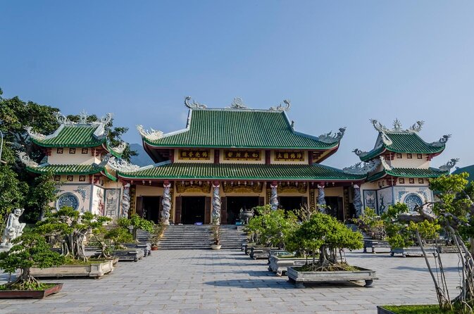 Marble Mountains And Son Tra Peninsula Half-day Tour - Linh Ung Pagoda on Son Tra: the Lady Buddha viewpoint and wide-angle city views