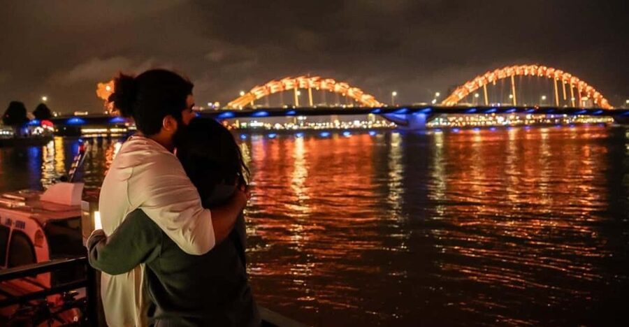 Marble Mountains - Han River Cruise -Dragon Bridge by night - Da Nang night tour logistics: how the day flows from Hoi An or Da Nang