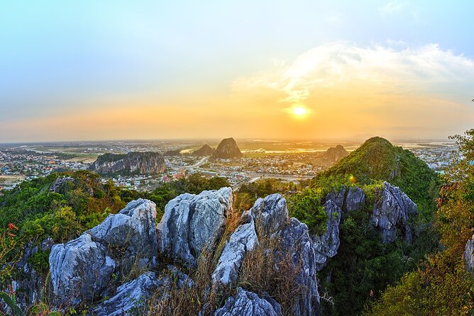 Marble Mountains - Hoi An Ancient Town Afternoon Tours FROM DANANG(15H30-21H) - Climb notes: steep stone steps, pacing, and phone-light on the descent