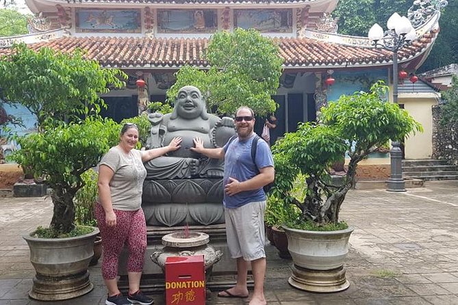 Marble Mountains - Hoi An City- Night Market- Sampan Boat Ride - Linh Ung Pagoda and Tang Chon Cave: quiet places that break up the sightseeing