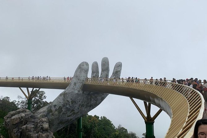 Marble Moutain - Golden Bridge - Ba Na Hill via Cable Car from Da Nang or Hoi an - Sun World Ba Na Hills and the Golden Hands bridge