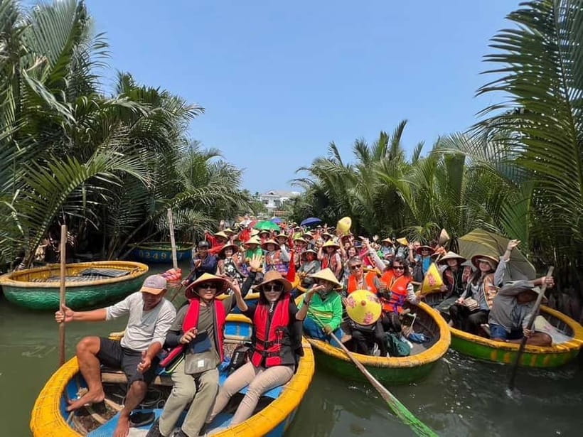 Market Tour, Basket Boat Ride & Cooking Class by Hangcoconut - Getting there: pickup options in Hoi An/Da Nang and the day’s flow