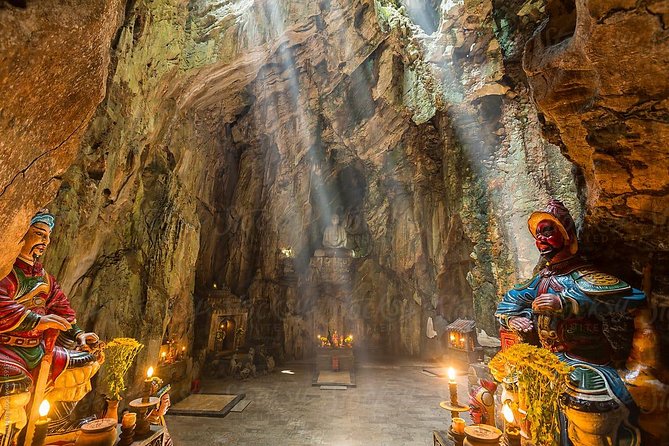 Morning Small group to Marble Mountains - Am Phu Cave - Monkey Mountain - How the guide level-ups change the experience
