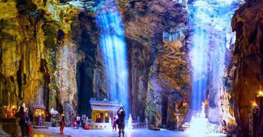 My Son - Marble and Monkey Mountain Private Tour ! - Marble Mountains: caves, stone workshops, and Da Nang views