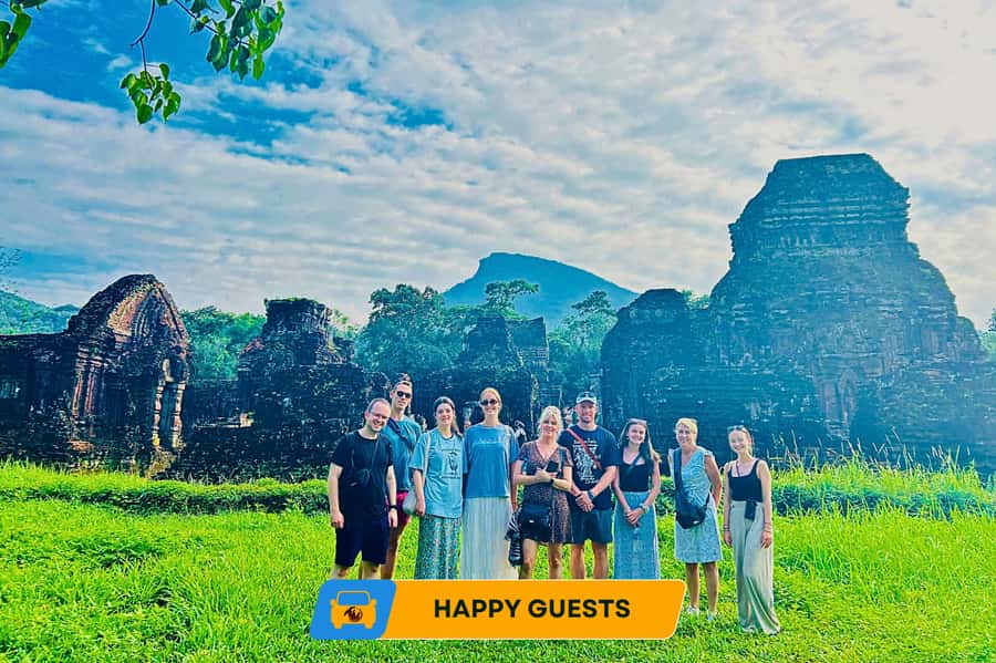 My Son Sanctuary Tour by Van & Boat from Hoi An/Da Nang - Morning My Son (7:30–1:30): temples, Cham dance, rice paper, lunch, boat