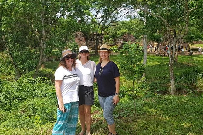 My Son Sanctuary Tour- Marble Mountain - Am Phu Cave- Hoi An City - Early-night river boat ride and the Night Market atmosphere