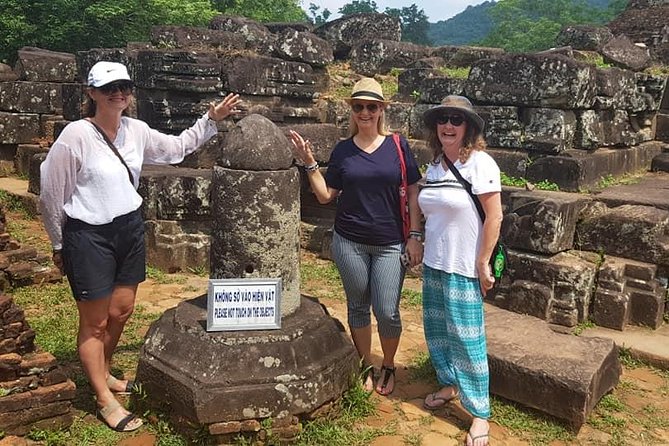 MY SON SUNSET TOUR Departure from HOTELS in DA NANG city or HOI AN city - Your English Guide and the Story Behind the Stones