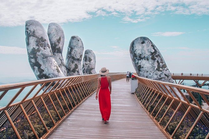 PREMIER TOUR - Discover Golden Bridge and Ba Na hill - Small group by Mini Van - Ba Na Hills and Golden Bridge: why you go for both
