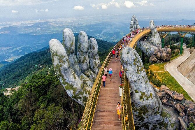 Private Bana Hills - Golden Hands Bridge Guided Tour with Lunch and Transfer - The French Village at Mercure Danang: photos, performances, and storybook details