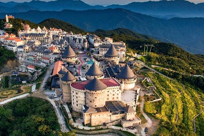 Private Bana Hills - Golden Hands Bridge Guided Tour with Lunch and Transfer - Sun World Ba Na Hills and Fantasy Park: the amusement side of the mountain
