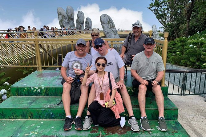 Private guided Sunworld Ba Na Hills & Golden Hands Bridge - The Golden Bridge: the photo stop that needs pacing