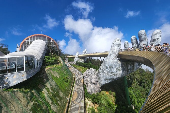 Private Roundtrip Transfer to GOLDEN BRIDGE BA NA HILLS & MARBLE MOUNTAIN - Key Highlights at a Glance