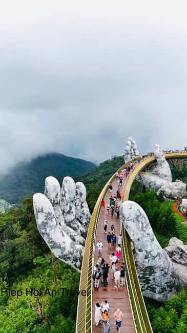 Private Tour Marble Mountain & Golden Bridge - BaNa Hills - Exploring Ba Na Hills: French Village, shows, and the garden circuit