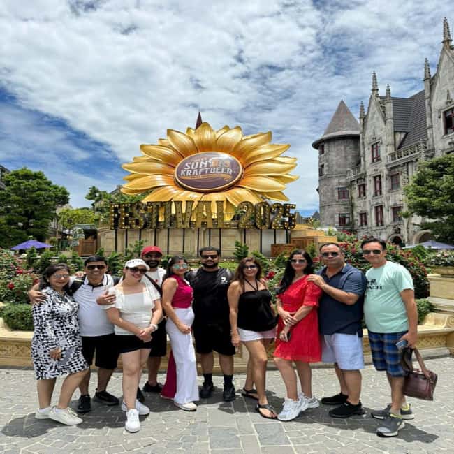Private Tour to Golden Bridge - BaNa Hills : Hoi An/DaNang - Golden Bridge check-in and the walk between gardens and pagodas