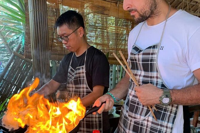 RICE PAPER Noodle Making Experience & Hoi An Cooking Class Class - Coconut palm forest boat ride: where the pace slows
